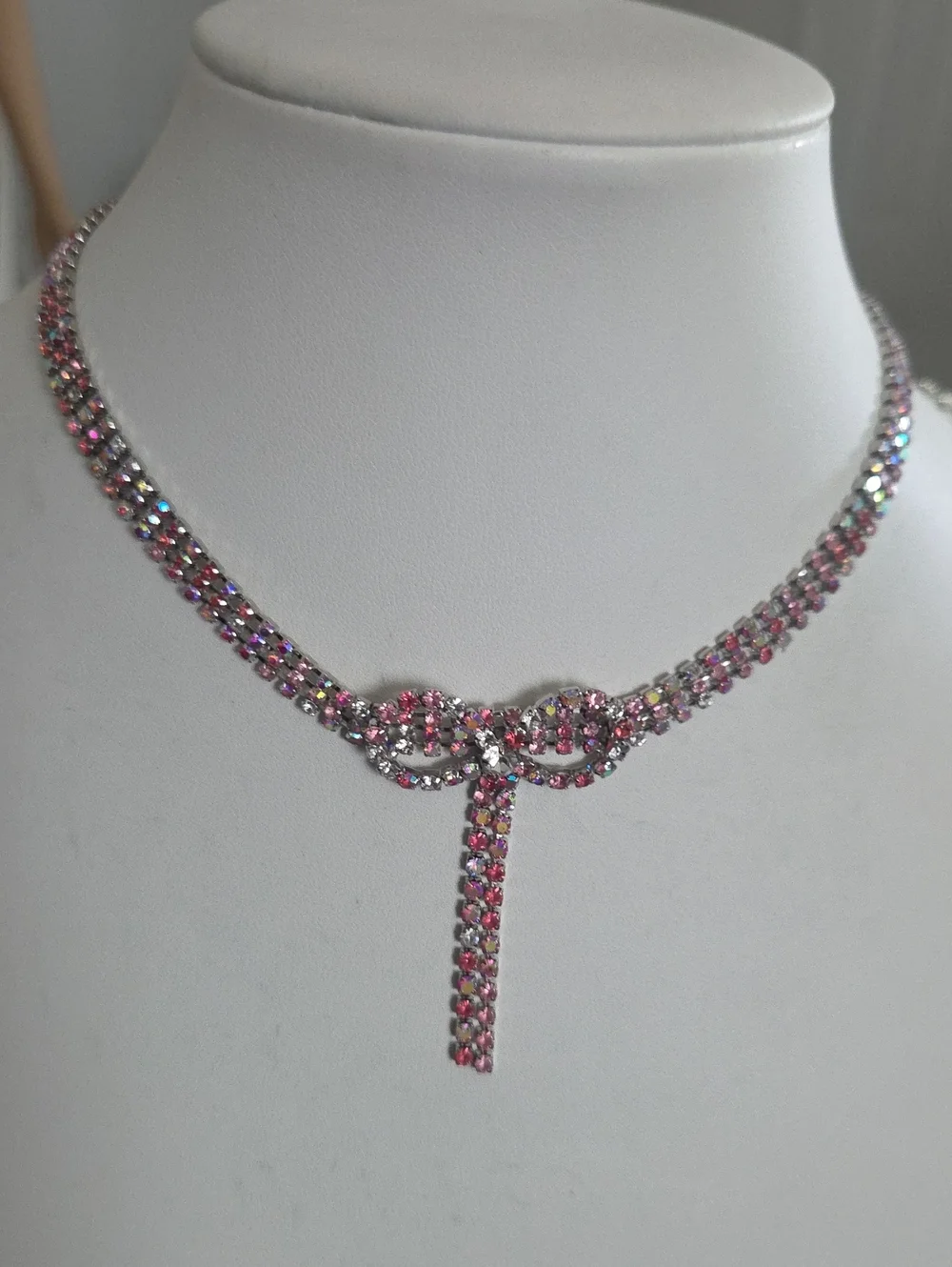 Paparazzi Multi Pink Gem Necklace NWT